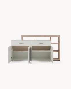Aparador CARLOW com 4 portas e 2 gavetas