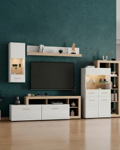 Aparador CARLOW com 4 portas e 2 gavetas