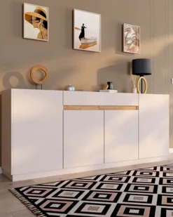 Aparador FANTASY com 4 portas e 1 gaveta