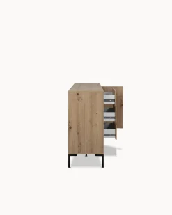Aparador KORSIKA com 3 portas e 3 gavetas