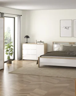 Aparador NEXT com 1 porta e 3 gavetas