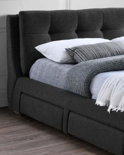Cama de casal ANTÓNIO com 4 gavetas
