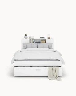 Cama de casal COLOMBO com gavetas