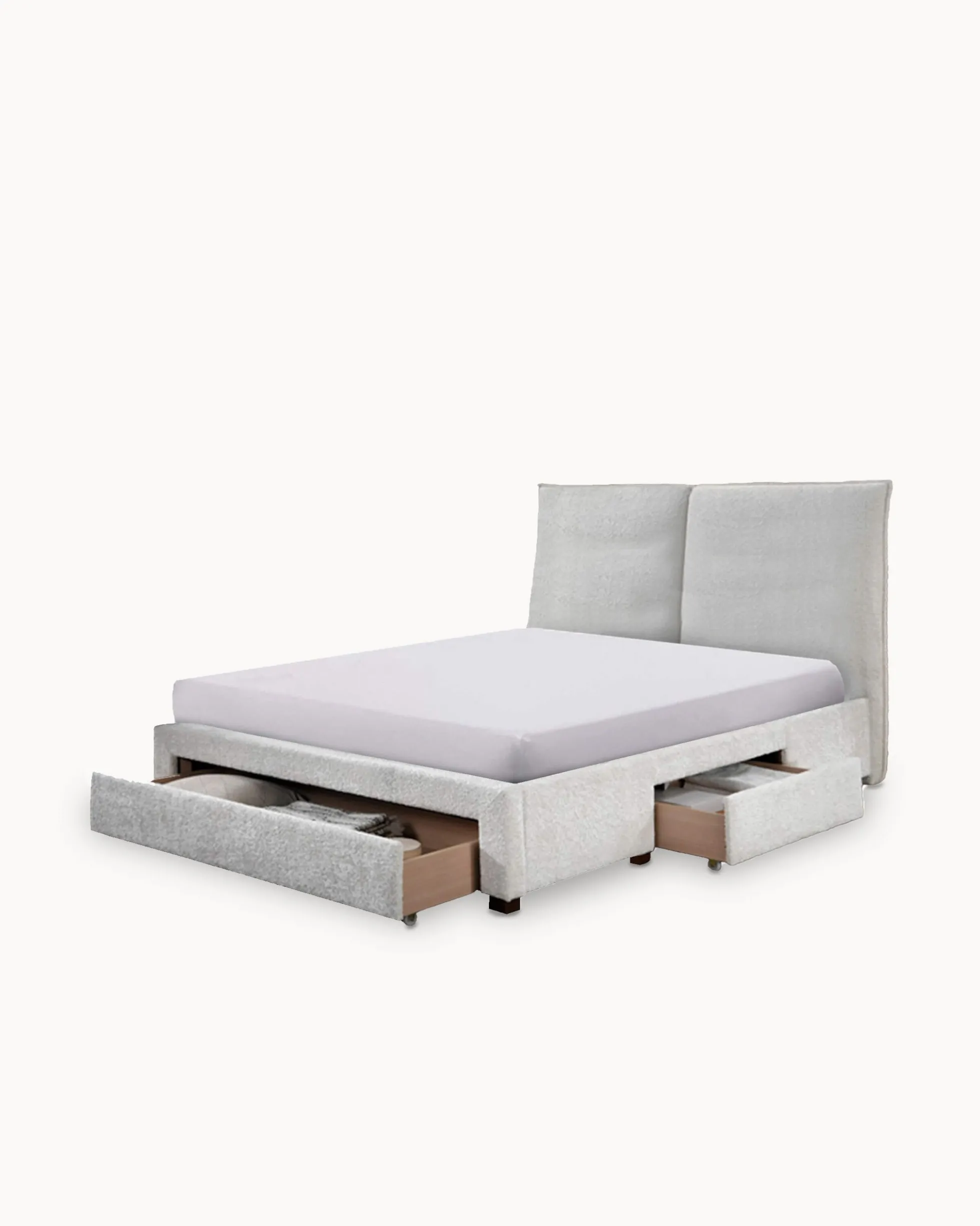 Cama de casal CONCORDE com gavetas