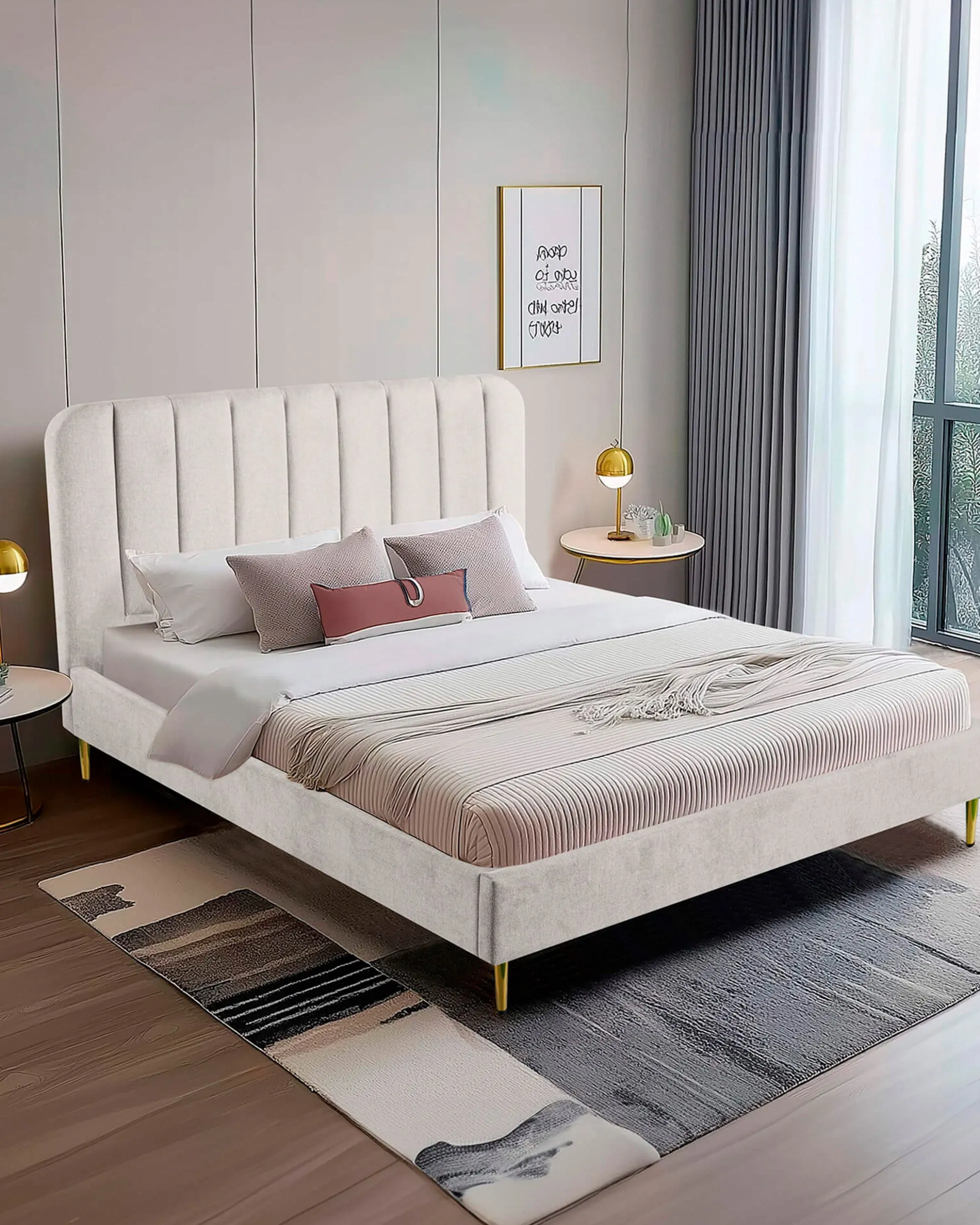 Cama de casal CORAL