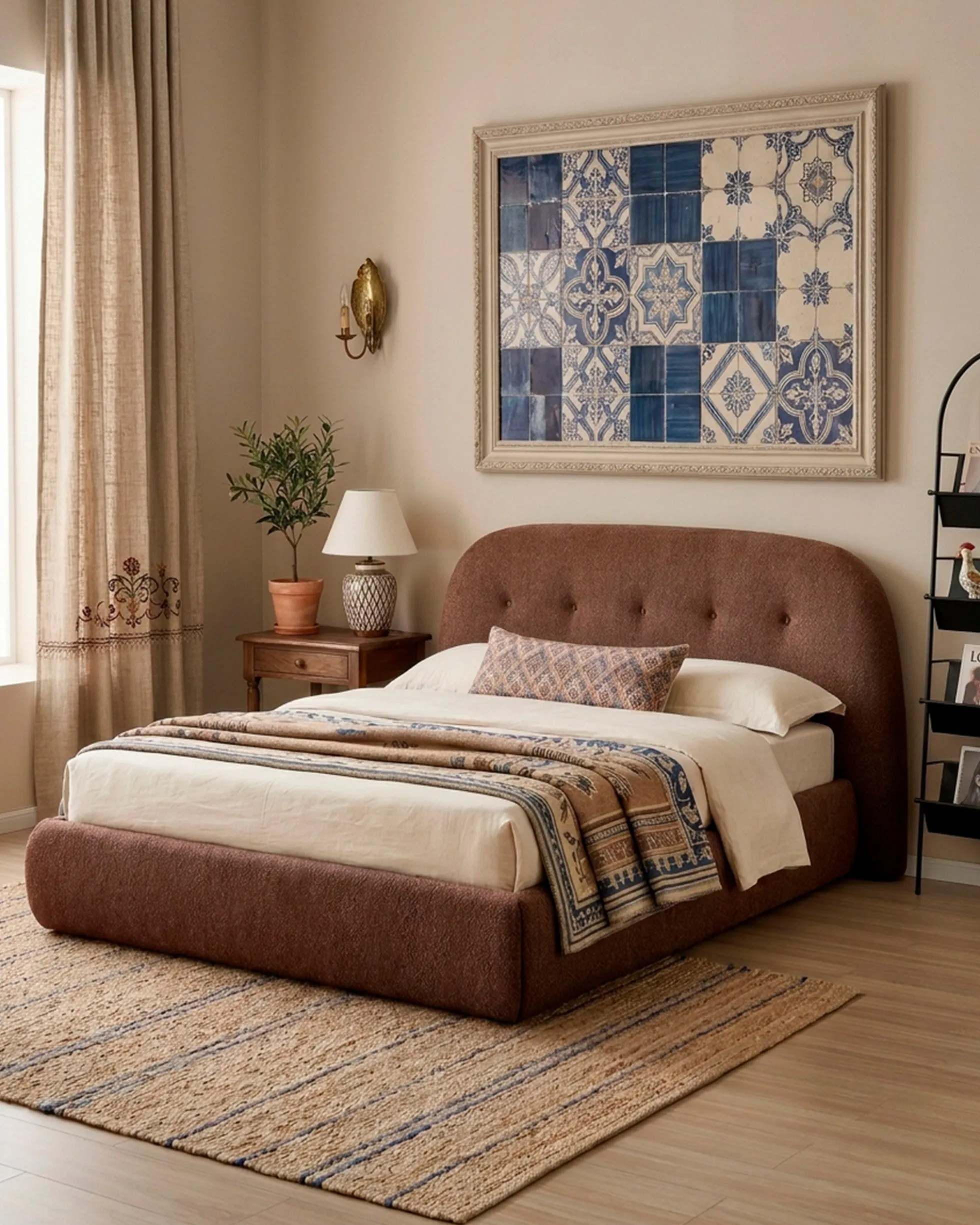 Cama de casal elevatória CELINE