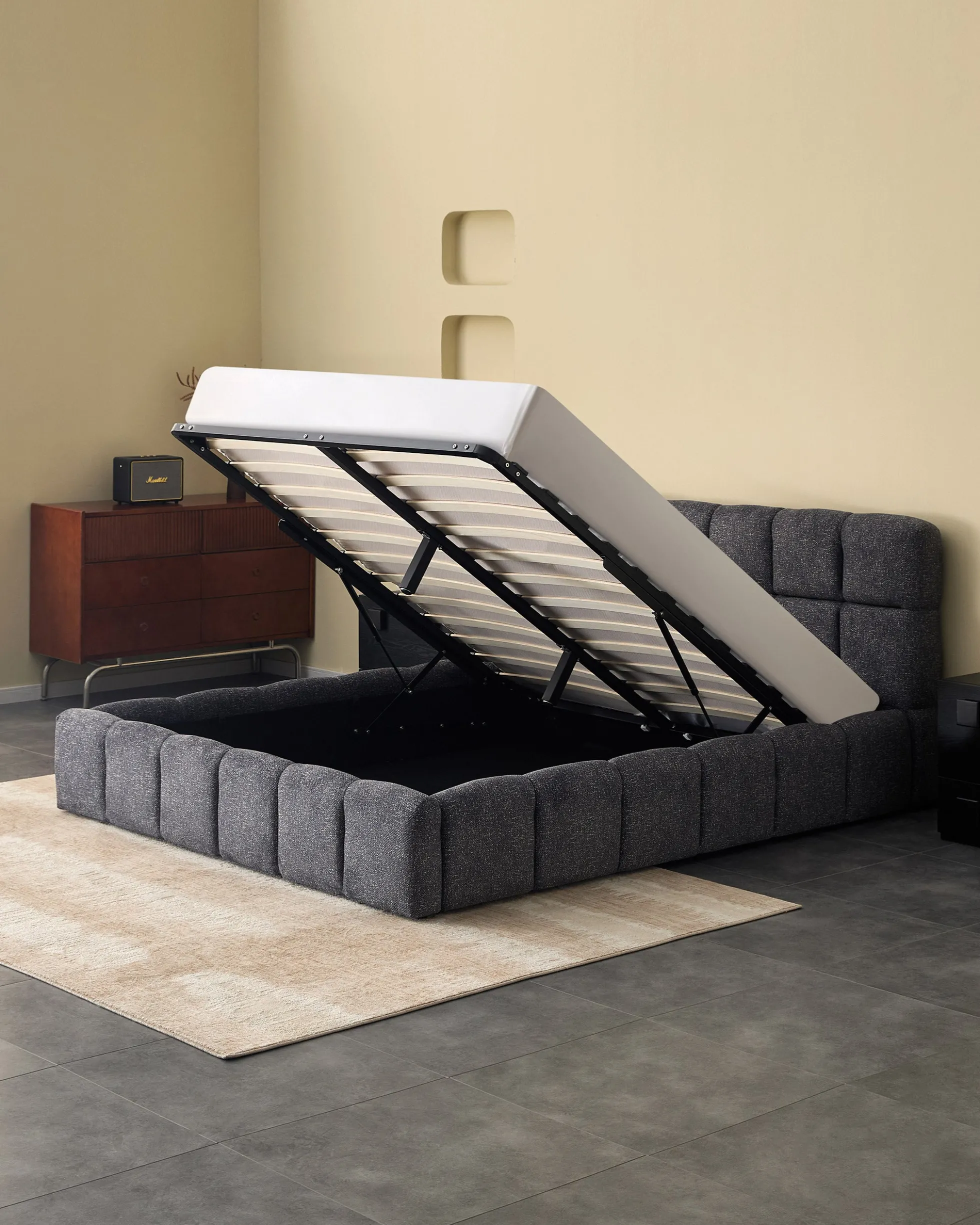 Cama de casal elevatória MANCHESTER