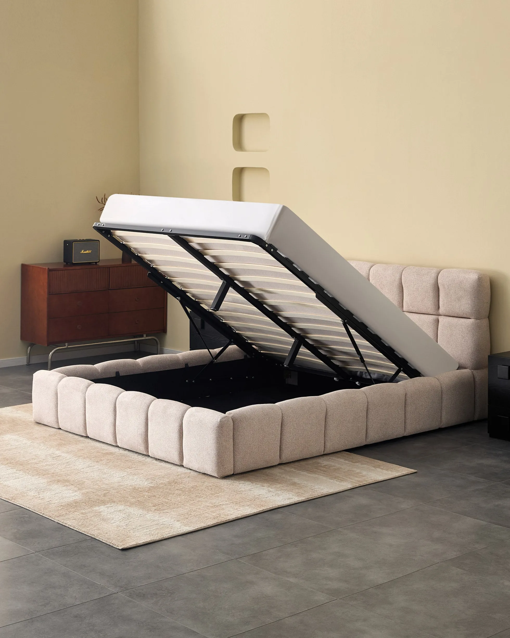 Cama de casal elevatória MANCHESTER