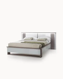 Cama de casal PESARO com LED