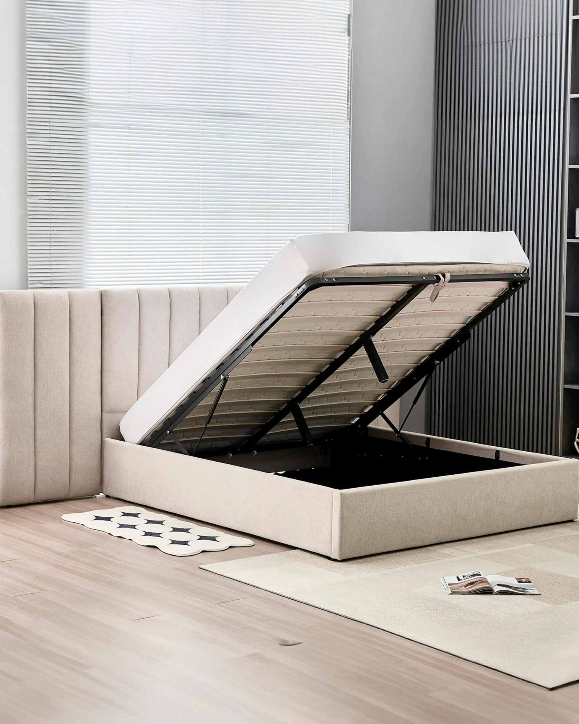 Cama de casal REI elevatória