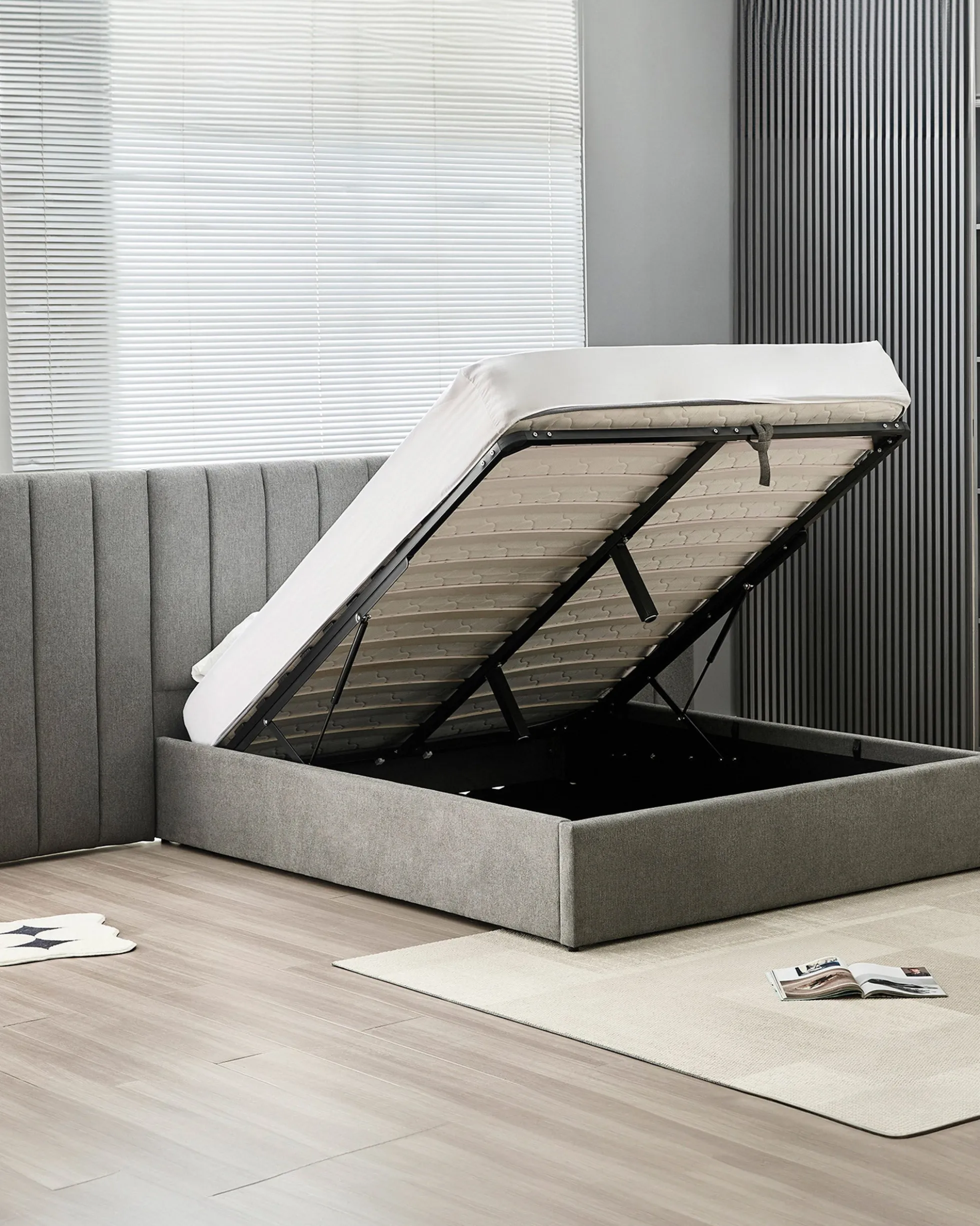 Cama de casal REI elevatória