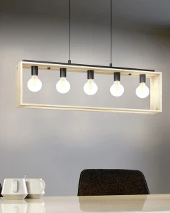 Candeeiro de Teto Suspenso E27 "FAMBOROUGH" (43414) 1000mm