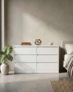 Cómoda NEO com 6 gavetas