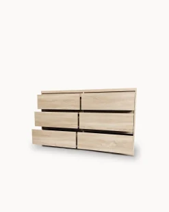 Cómoda NEO com 6 gavetas