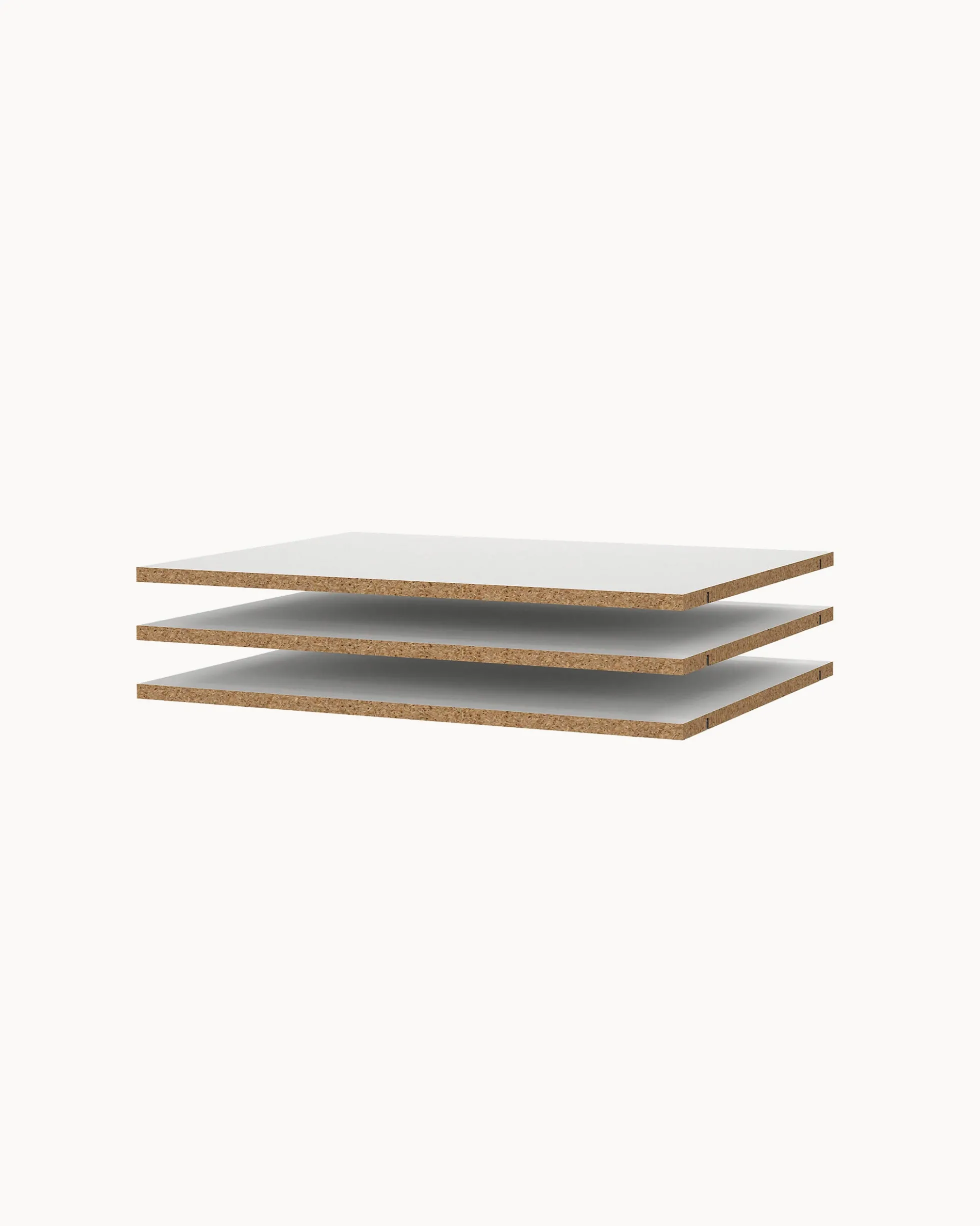 Conjunto de 3 prateleiras CASE