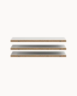 Conjunto de 3 prateleiras CASE