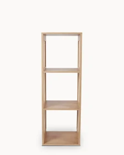 Estante BALI em rattan e com 3 cubos