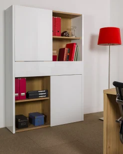 Estante EMILE com 2 portas e 1 gaveta