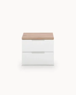 Mesa de cabeceira ARKADIA com 2 gavetas