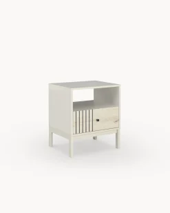 Mesa de cabeceira CLARITA com 1 gaveta