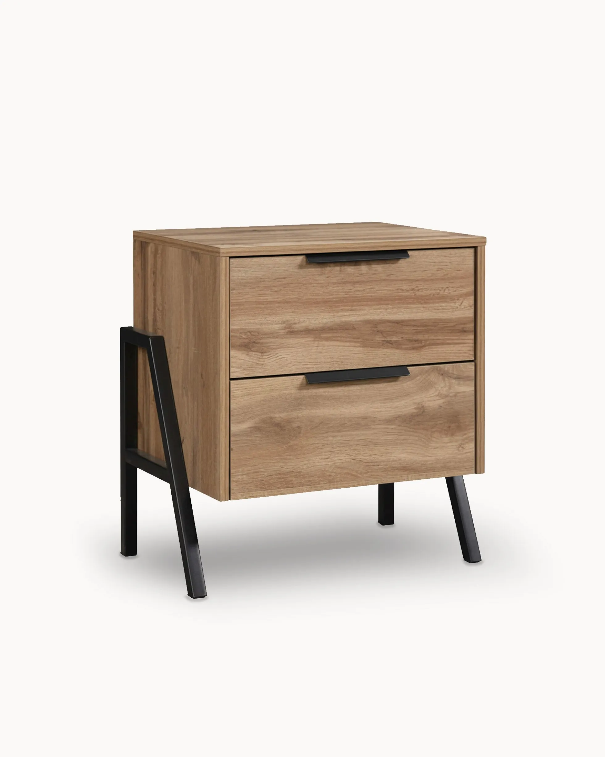 Mesa de cabeceira MILANO com 2 gavetas