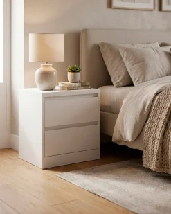Mesa de cabeceira NEO com 2 gavetas