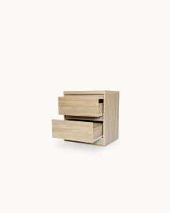 Mesa de cabeceira NEO com 2 gavetas