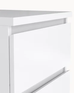 Mesa de cabeceira NEW MATRIX SHINY 3 gavetas