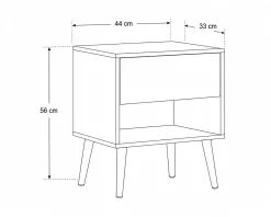 Mesa de cabeceira NORDEN