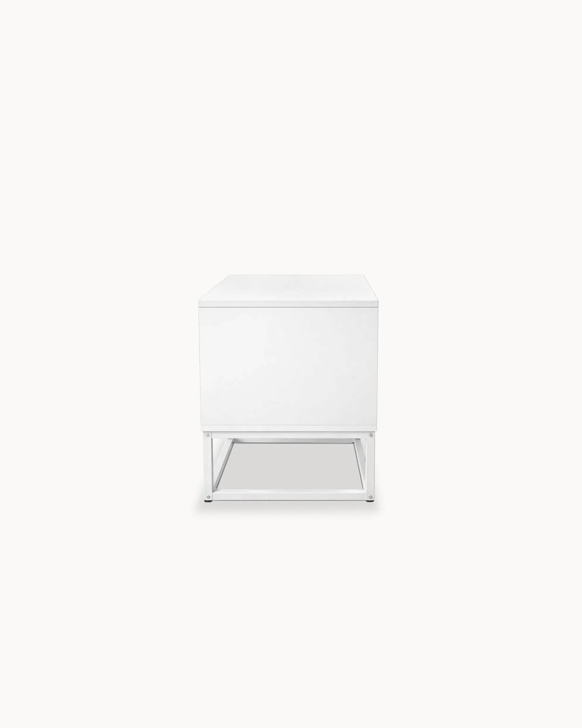 Mesa de cabeceira PASSY com 2 gavetas