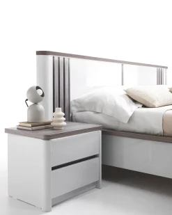 Mesa de cabeceira PESARO com LED