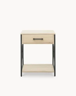 Mesa de cabeceira TORRANCE com 1 gaveta