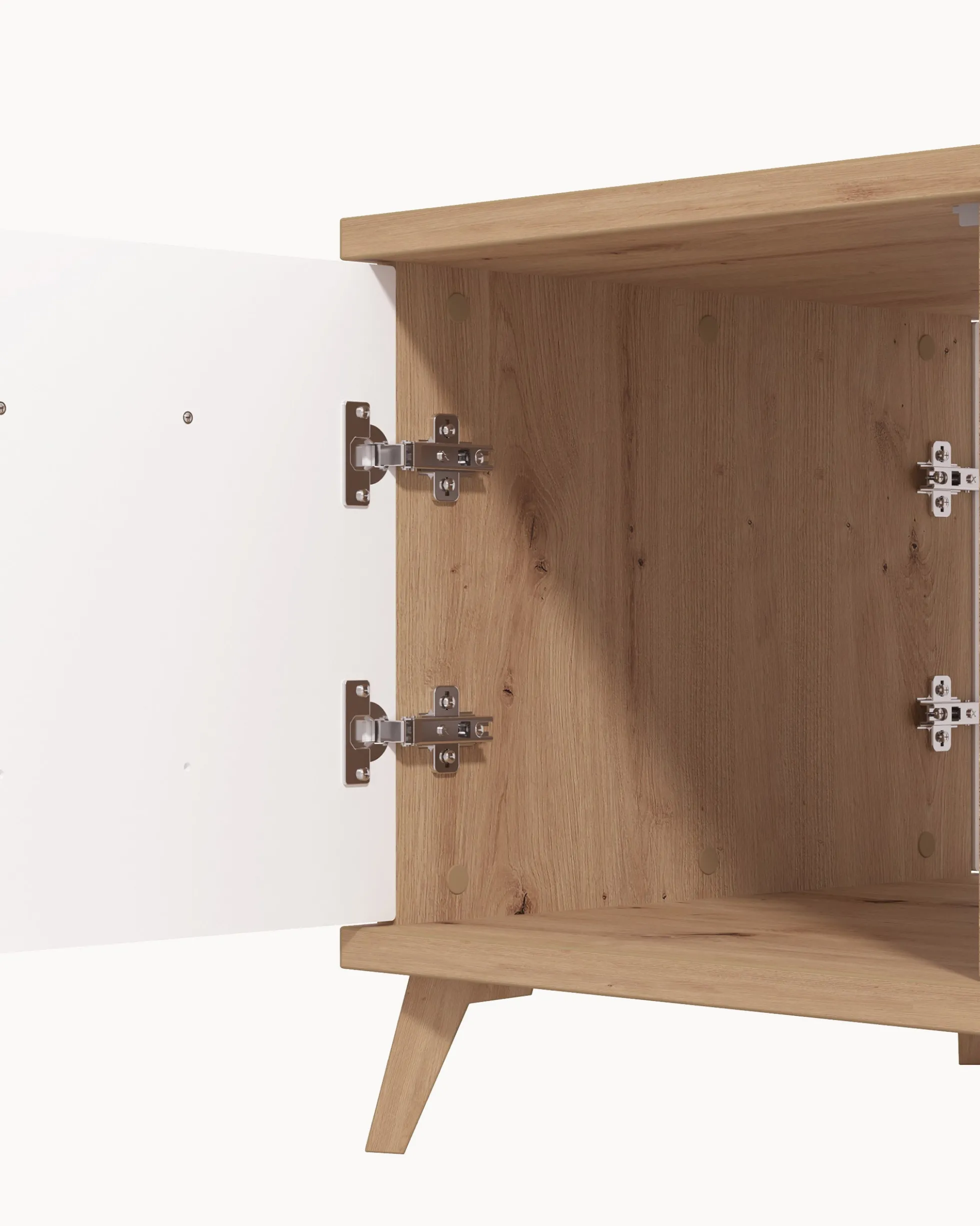 Mesa de centro BRETAGNA com 2 portas