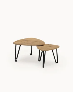 Mesa de centro CAROLINE giratória
