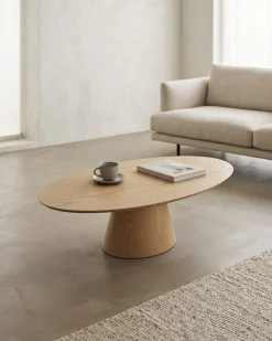 Mesa de centro oval ANATA