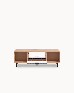 Mesa de centro VANDEA com 2 portas