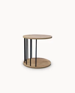 Mesa de centro VENETO com puff integrado