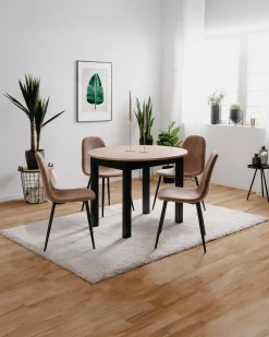 Mesa extensível COBURG (100-140cm)