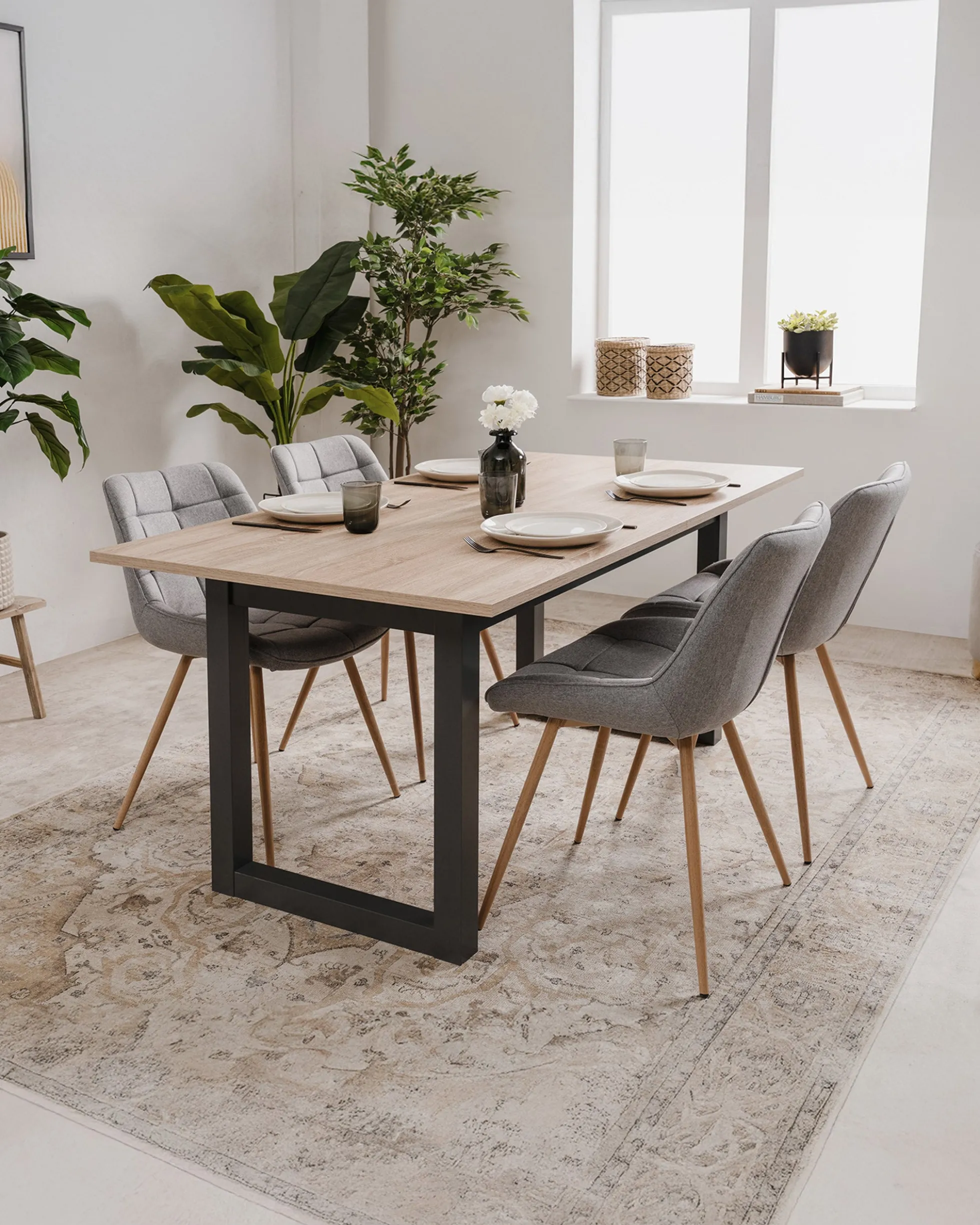 Mesa extensível DENVER (160-200cm)
