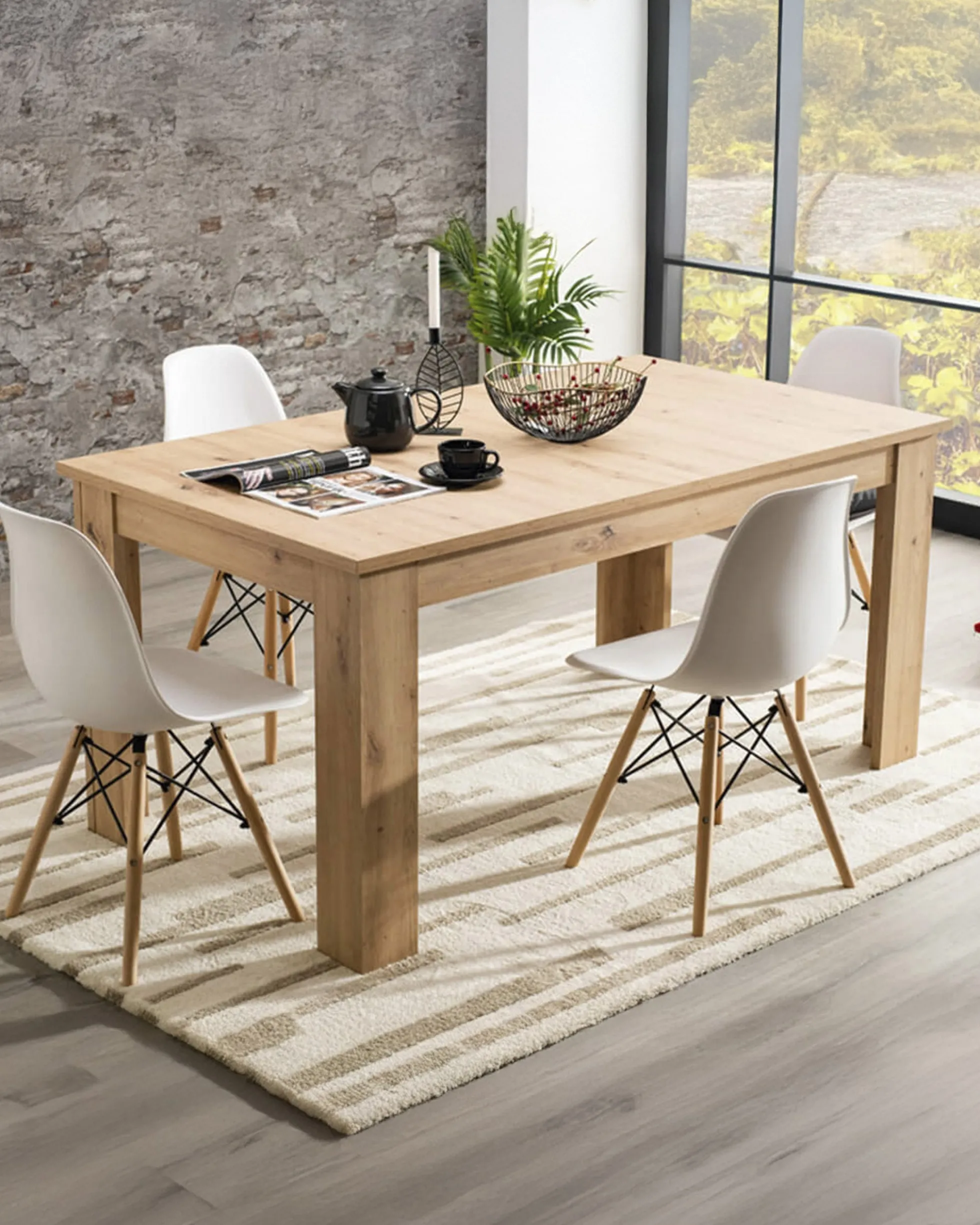 Mesa extensível OSCAR (160-200 cm)