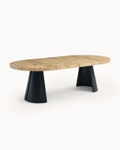 Mesa redonda extensível CHIARA (120-240cm)