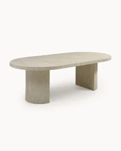 Mesa redonda extensível MARTINA (120-240cm)