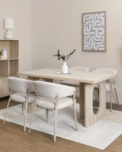 Mesa retangular PIETRA