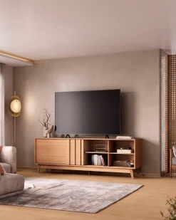 Móvel TV ACE com porta deslizante reversível