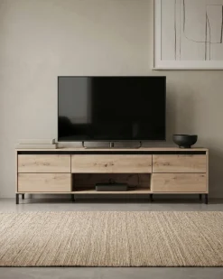 Móvel TV MARRON com 2 portas e 1 gaveta