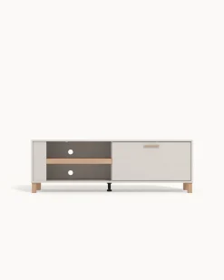 Móvel TV SHEFFIELD com 1 porta basculante