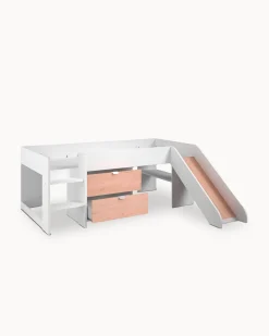 Pack cama alta ESCORREGA + Colchão KID ROLLER