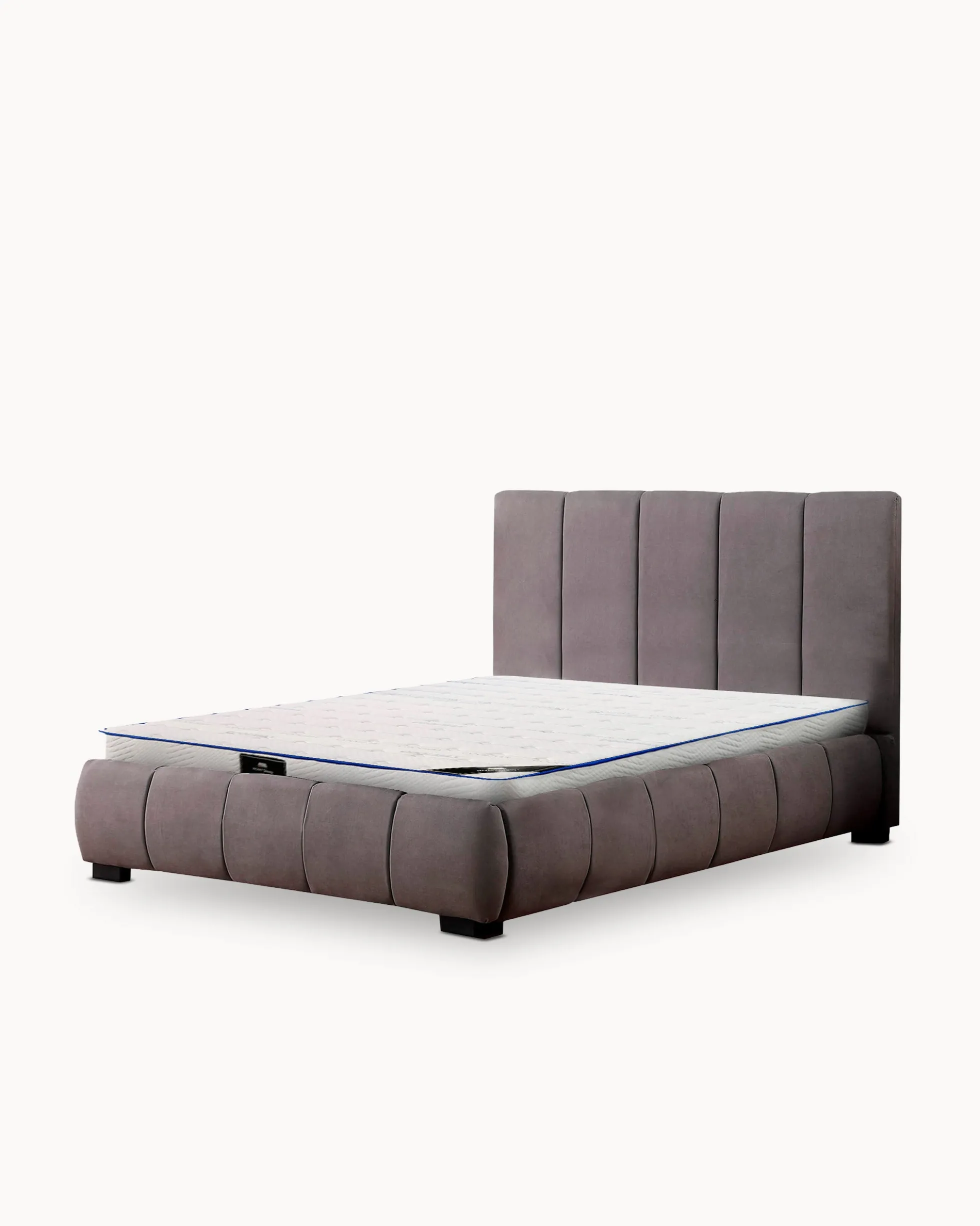 Pack cama de casal ALBERTO II + colchão SPRING ROLLER