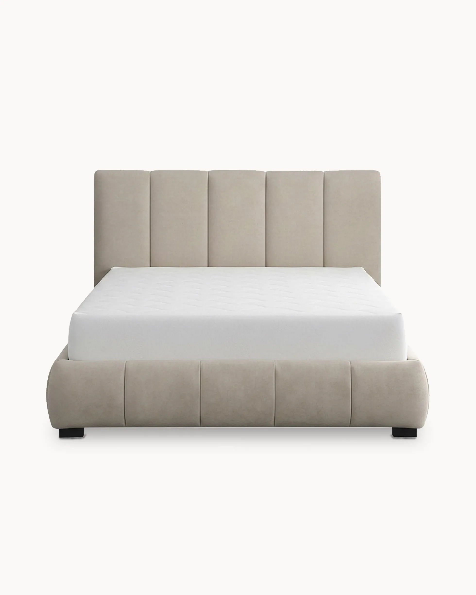 Pack cama de casal ALBERTO II + colchão SPRING ROLLER