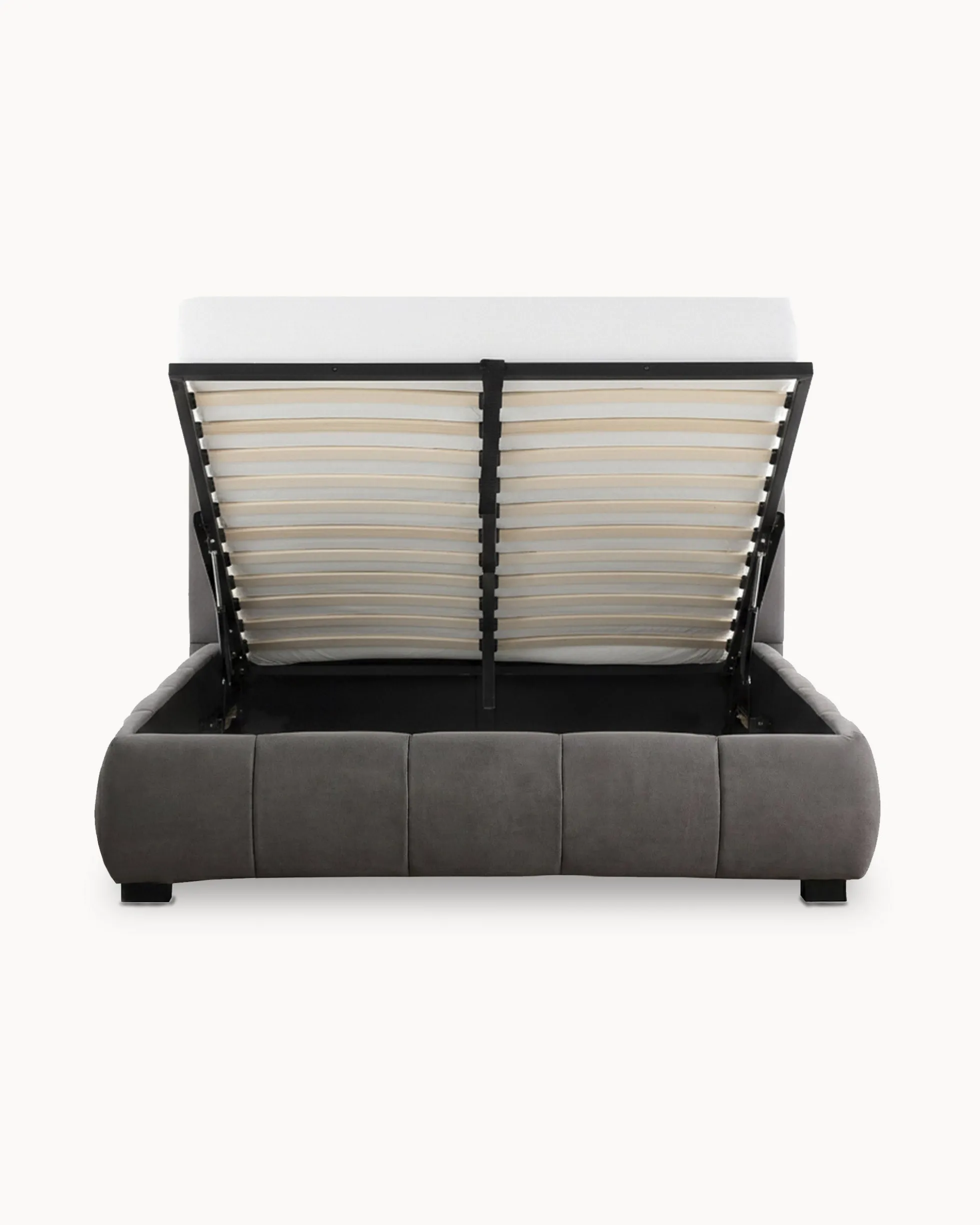 Pack cama de casal ALBERTO II + colchão SPRING ROLLER